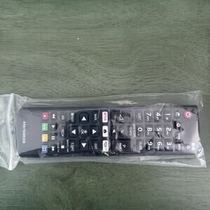 New LG Universal TV Remote Control Black AKB75095308
